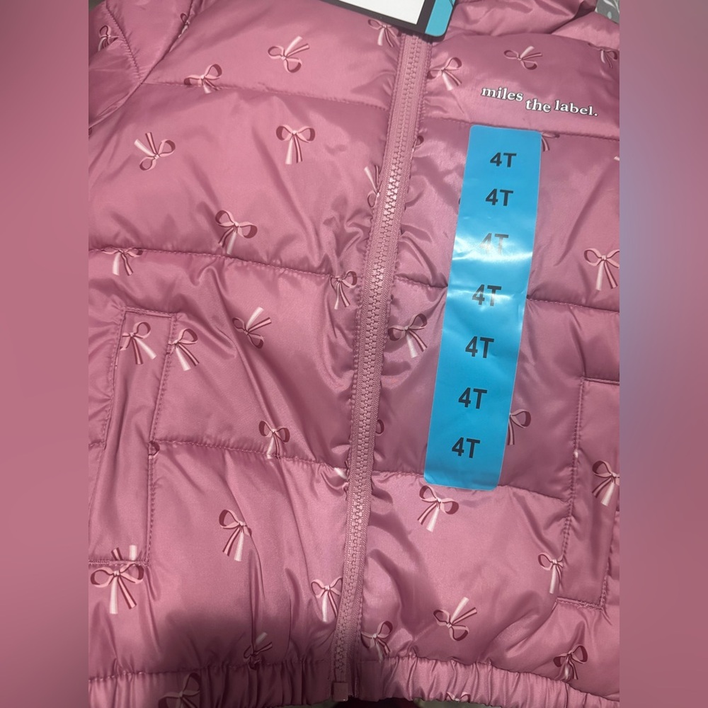 Pink Puffer Jacket - Picture 2 of 4